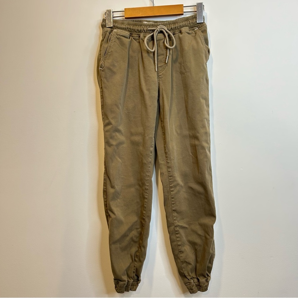 PGD Women’s Jogger Style Pants Drawstring Waist Green